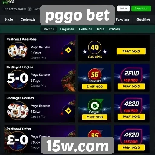 Promoções e bônus oferecidos pelo pggo bet